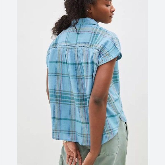 Pilcro The Serena Surf Henley Size XS - Picture 2 of 10